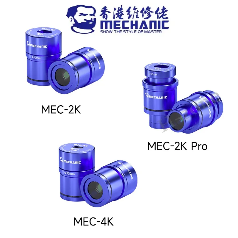 

MECHANIC microscope 2K/4K electronic eyepiece camera two-eye microscope to three-eye adapter industrial video microscope camera
