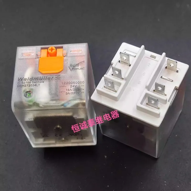 

（Brand New Original）1pcs/lot 100% original genuine relay:DRH275024LT 1220050000 6pins Intermediate relay