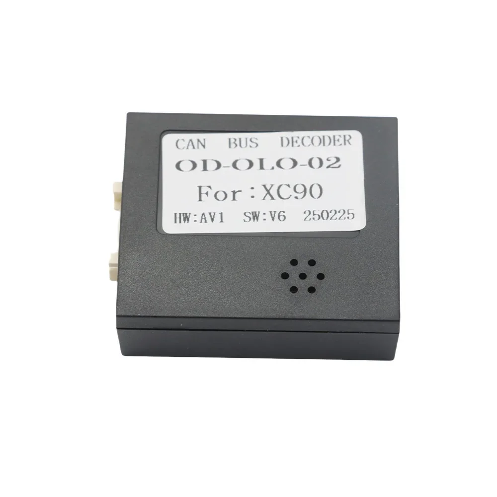 16 Pin to 14Pin Radio Wiring Harness CANBus Decoder for Volvo XC90 MK1, Android Stereo Adapter with RCA Input view 2
