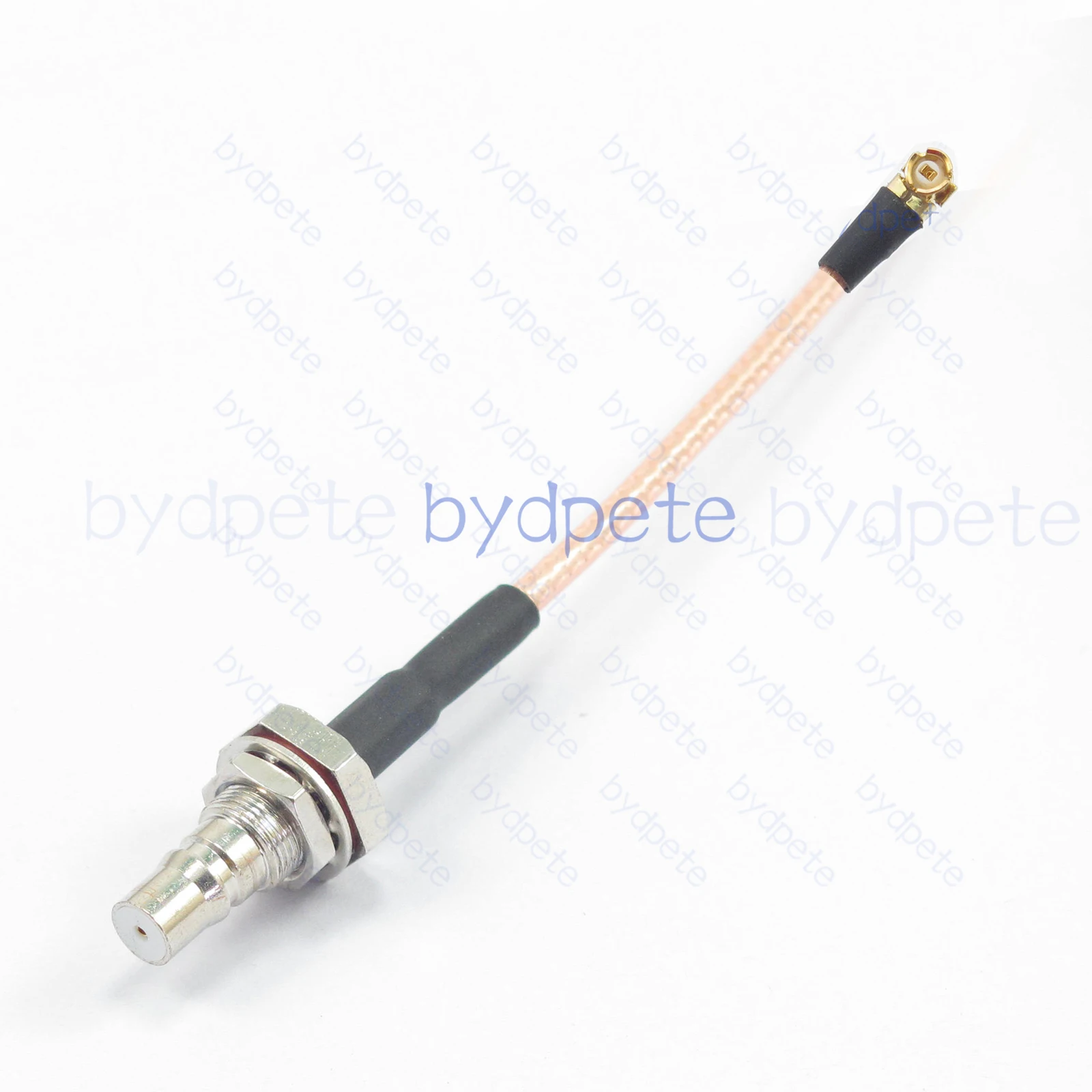 IPX IPX1 UFL U.FL Plug Original to QMA Female Bulkhead Waterproof RG178 RF 50ohm bydpete