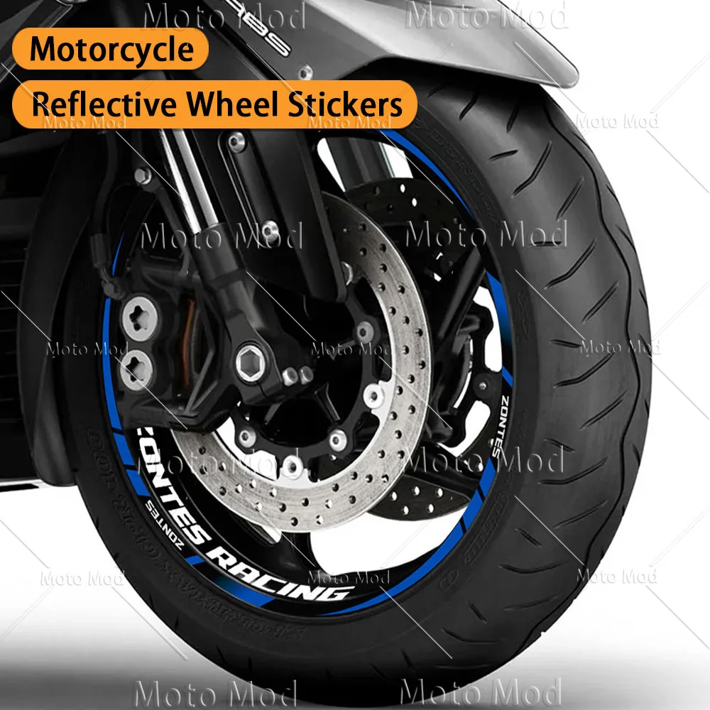 

Светоотражающая наклейка на колесо мотоцикла, наклейка на обод, лента в полоску для ZONTES 350T 350E 350D 350M 368K 368D 368E 368M