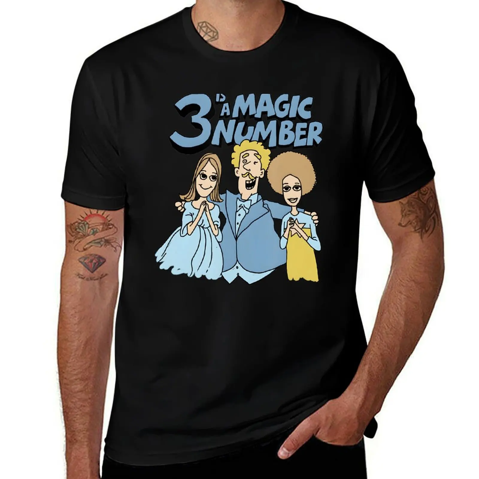 

Rock Magic T-Shirt Blouse summer shirt croswit shirt man quick drying t shirts for men pack