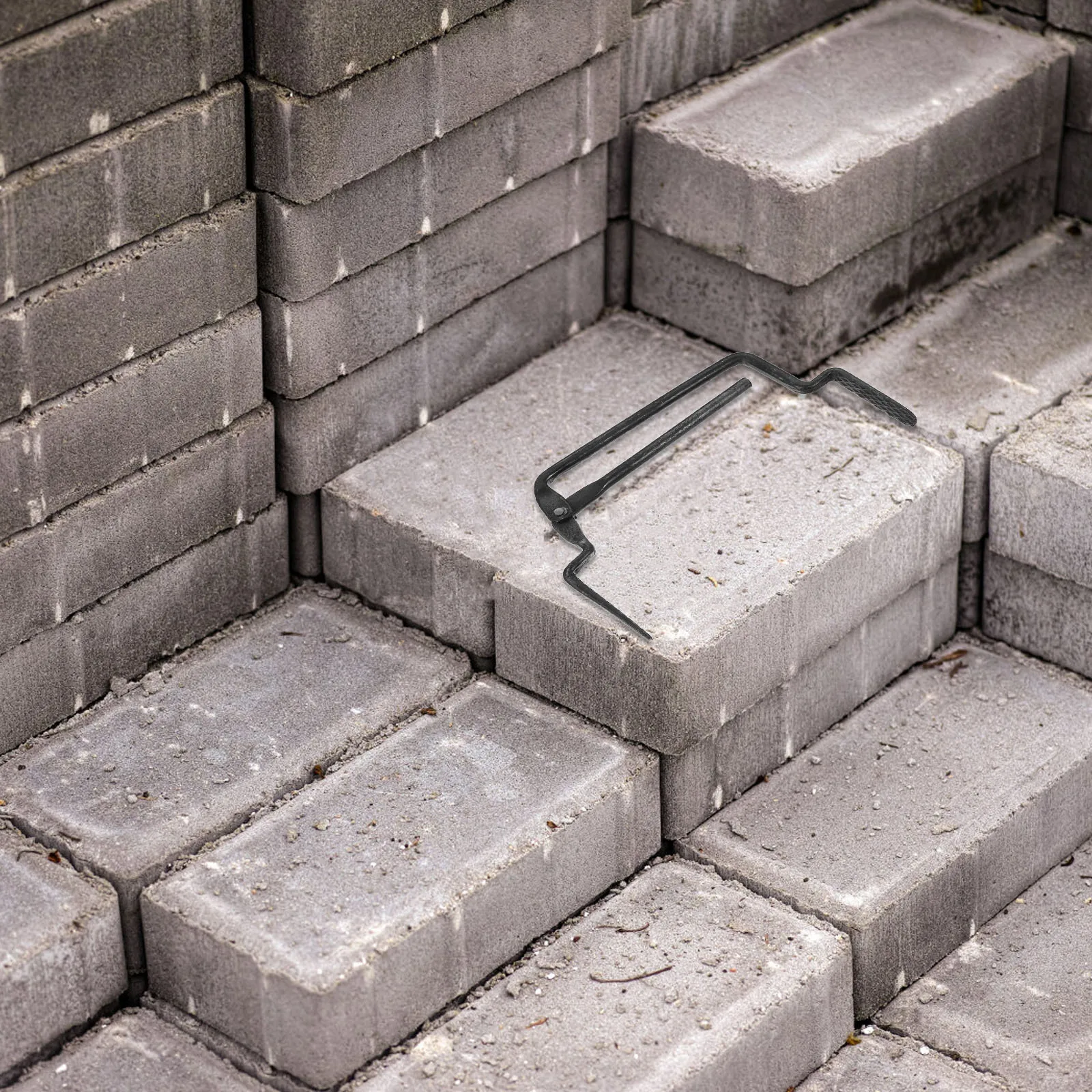 

Multi-Use Brick Lifting Clamp Strong Construction Site Clip Tool Ergonomic Round Corner Design for Safe Brick Handling Tough