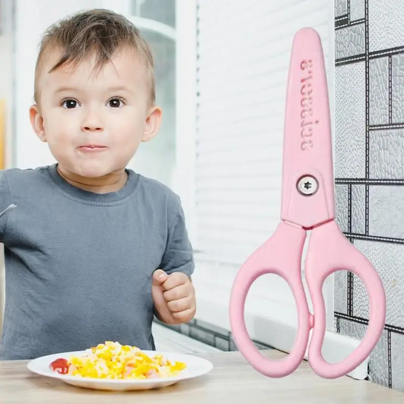 Tijeras de cerámica para comida de bebé, suministros de alimentación para bebé, vajilla para la salud