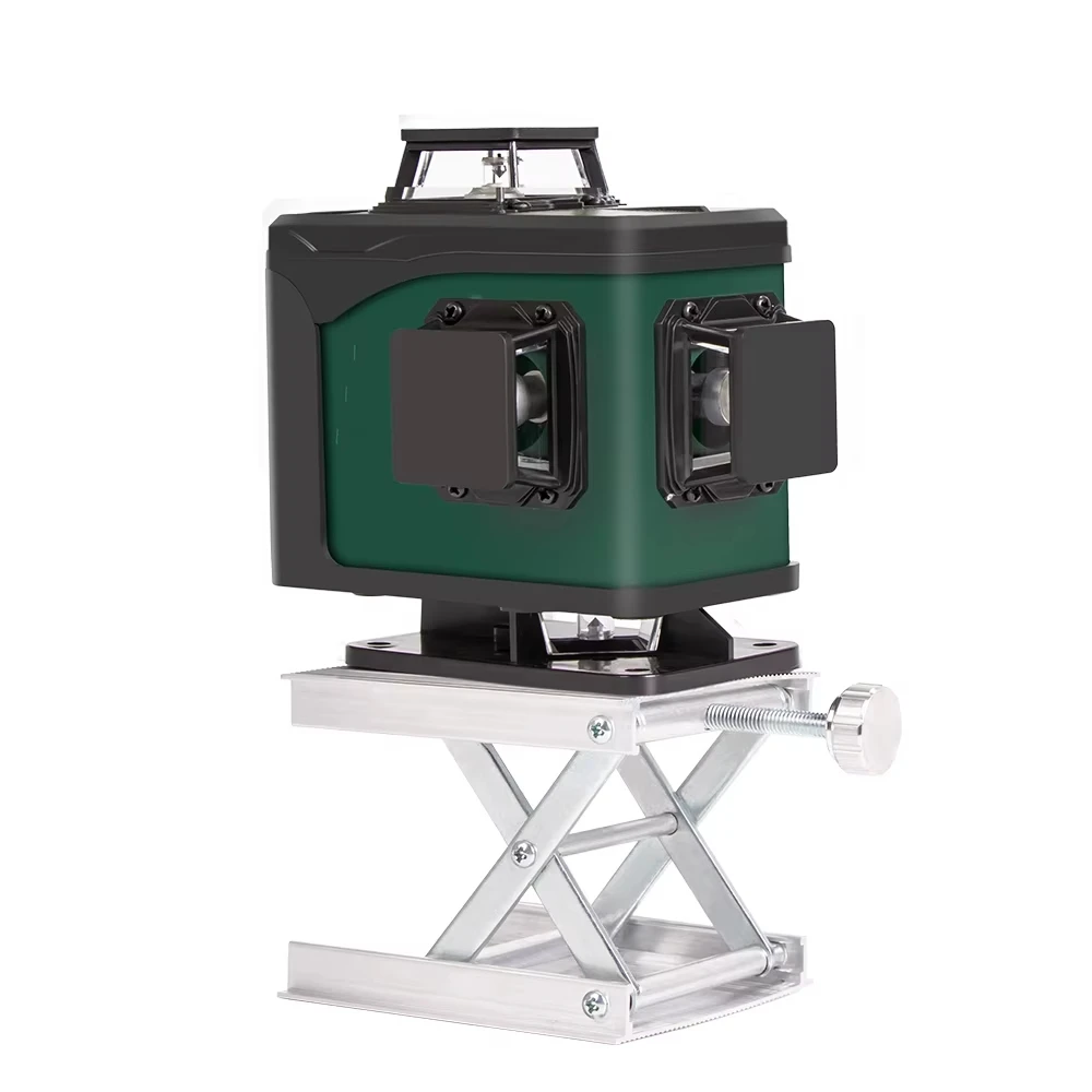 HILDA 90*90mm Universal Laser Level Bracket, Adjustable Lift Stand Lab Lift Platform for Laser Level Measuring Instrument
