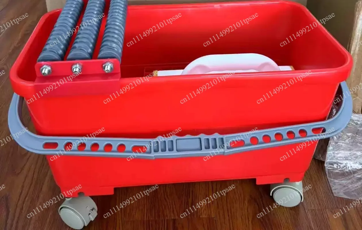 Heavy Duty Large Capacity Tile Cleaning Bucket Industrial Grout Cleaner Plastic Tool Pail For Contractors