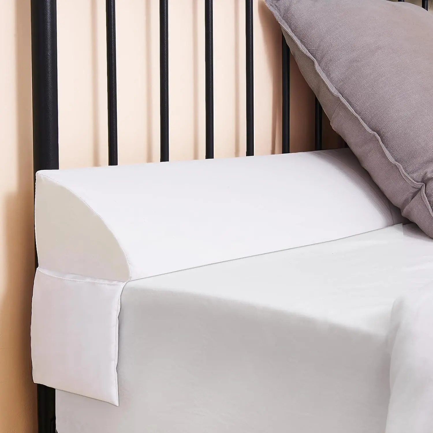 

Queen Bed Wedge Pillow For Headboard/Wedge Pillow Headboard/Bed Gap Filler/Headboard Pillow,Pillow Wedge For Headboard