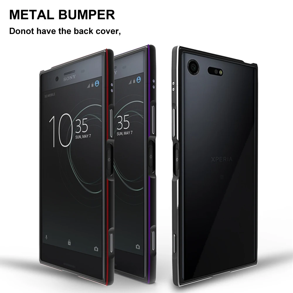 Luxury Metal Case For Sony Xperia XZ Premium Bumper G8142, G8141, SO-04K, SO-04J Original Aluminum Frame XZP 5.5 Funda