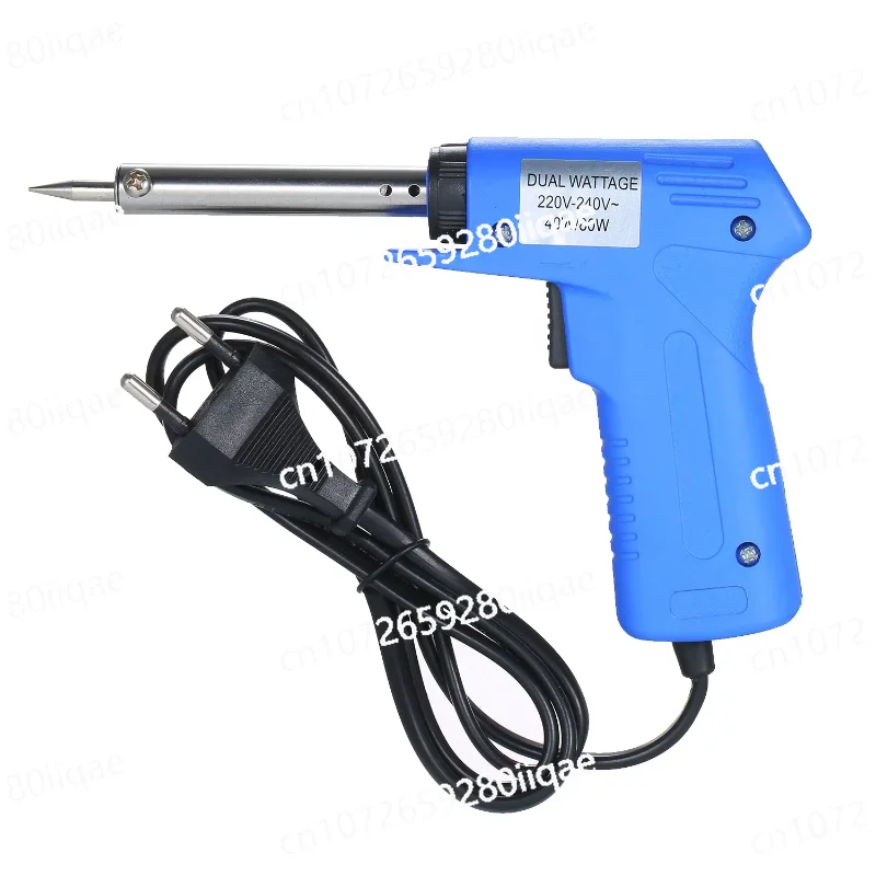 40W/80w electric soldering iron gun power adjustable soldering iron gun blue