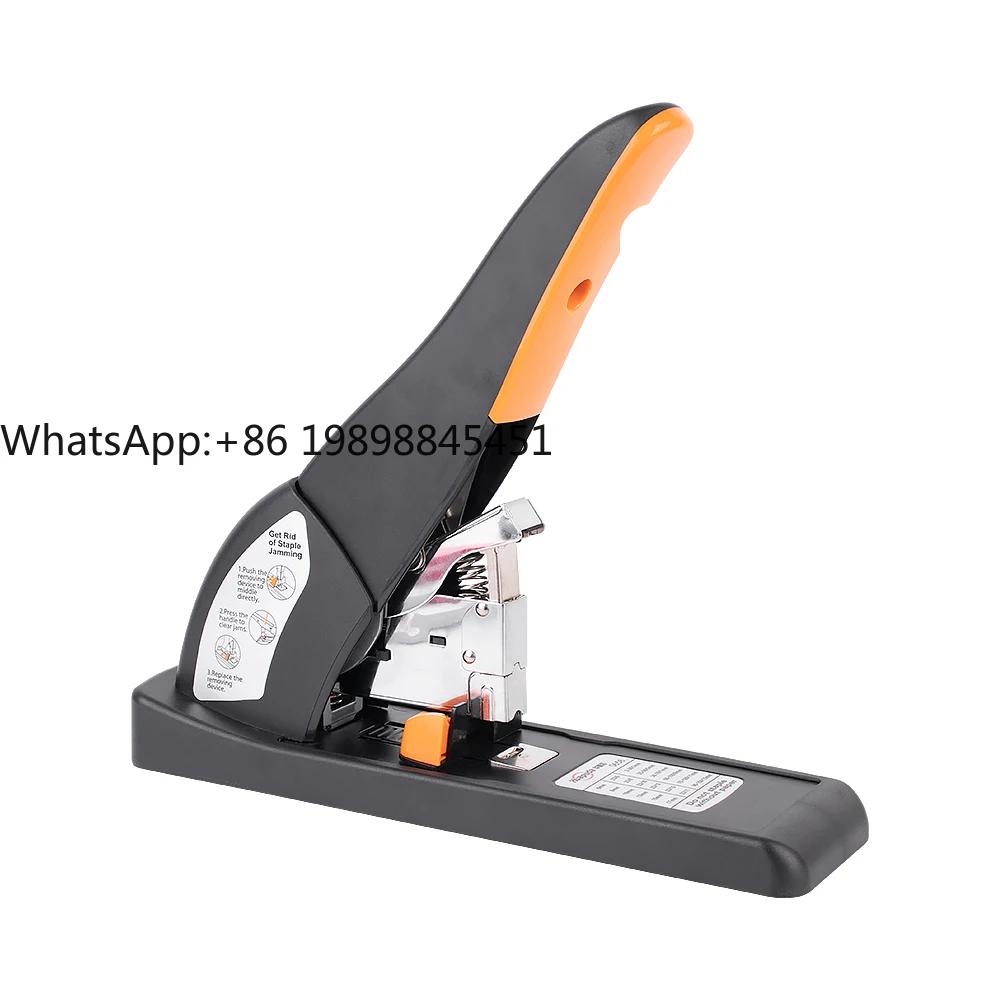 

Heavy-Duty Metal Stapler 150 Staple Capacity Manual Labor-Saving Book Binding Machine