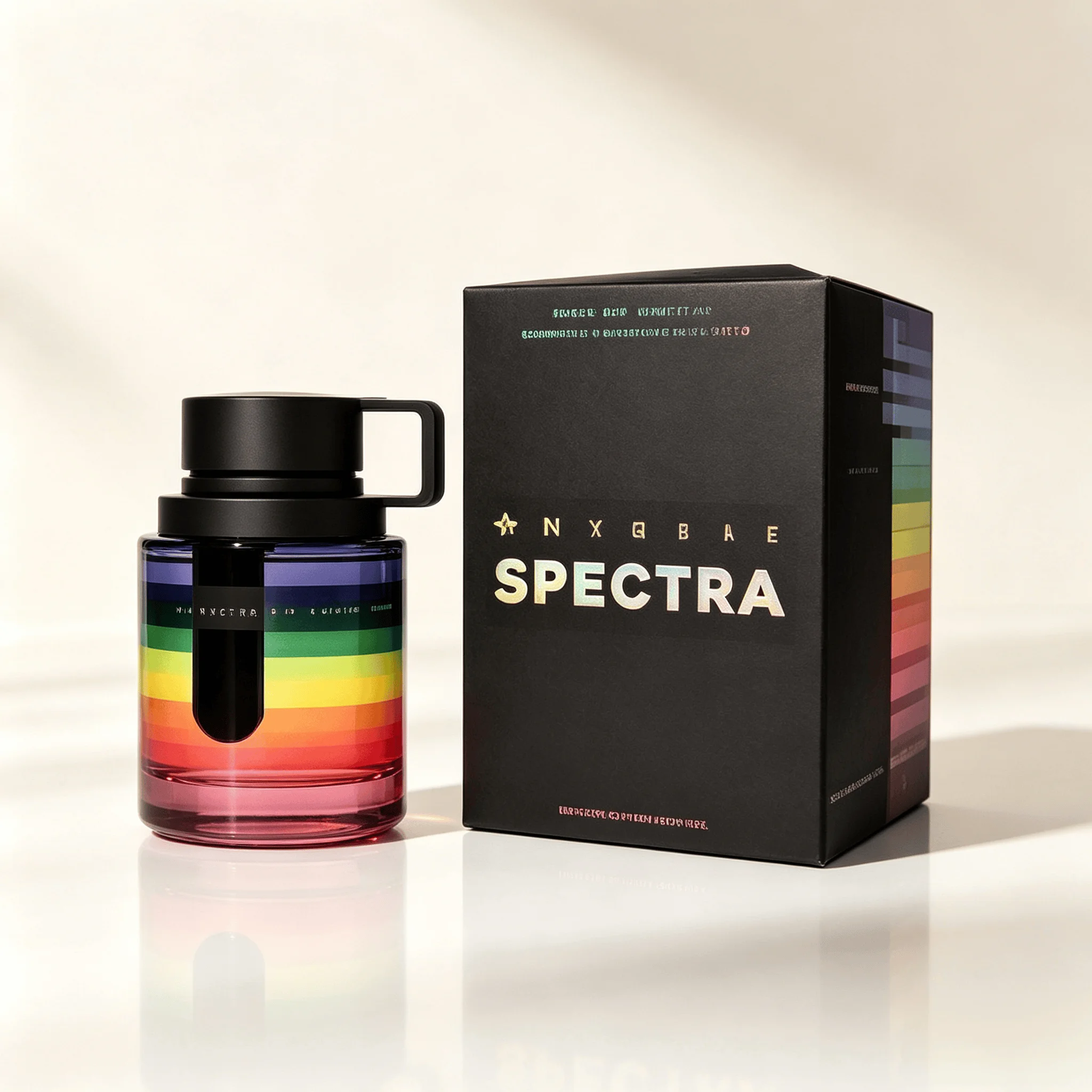 Armaf Odyssey Spectra Rainbow Edition Unisex EDP Spray 100ml 3.4 Fl Oz Long Lasting Fruity Woody Fragrance Luxury Arabian Perfume Gift for Men Women Daily Party Holiday