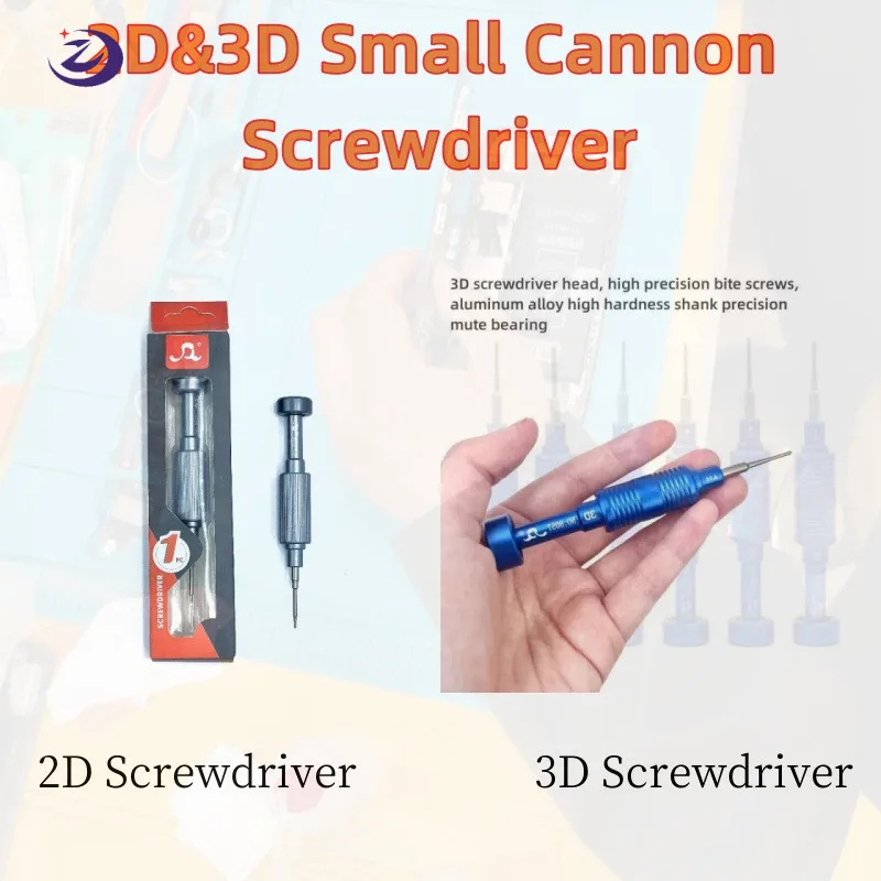 

Professional Steel Cannon Screwdriver Set with Magnetic Tip for iPhone Android Phone Repair Electronics Disassembly Tool Kit