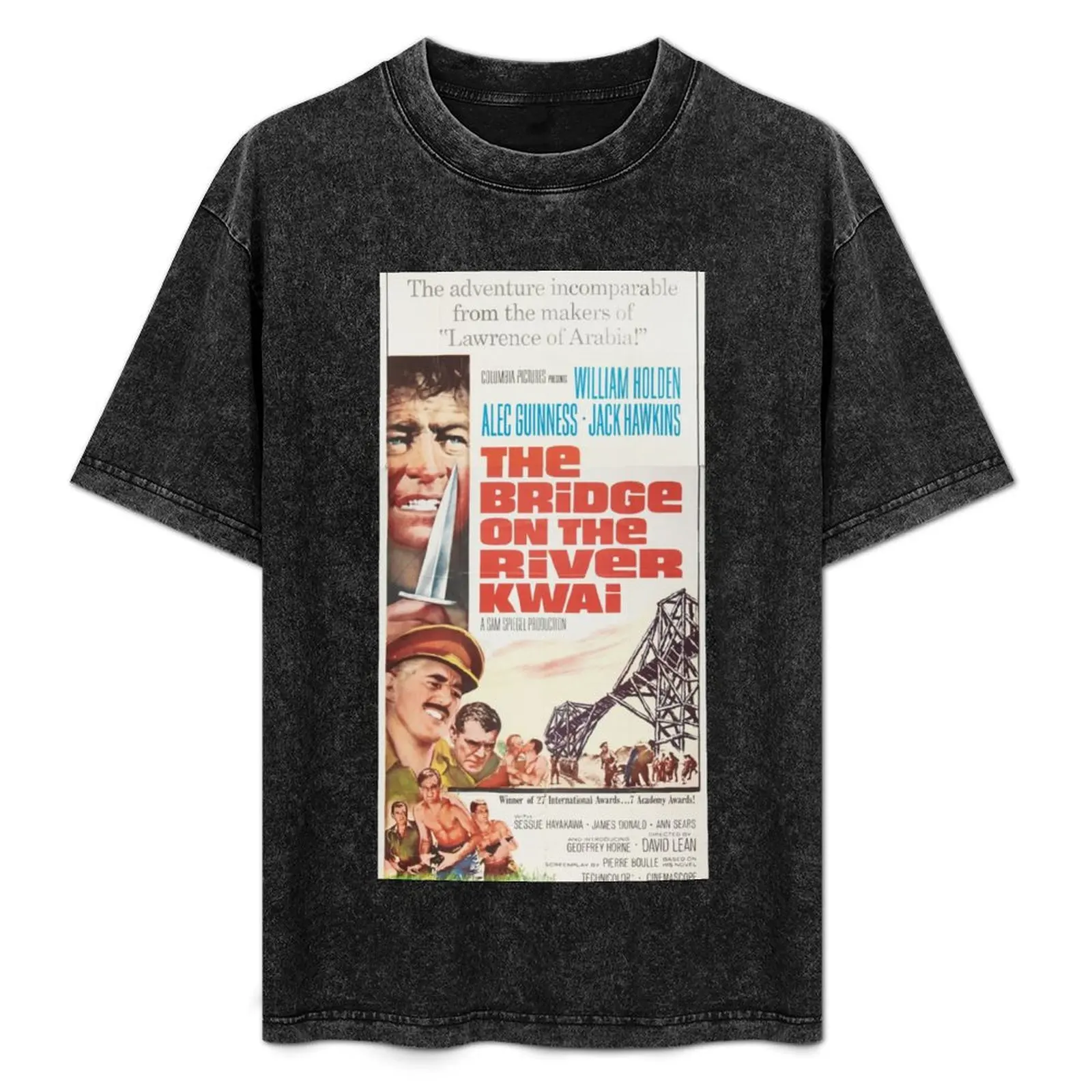 David Lean The Bridge on the River Kwai T-Shirt Fitness-Training Atmungsaktives T-Shirt