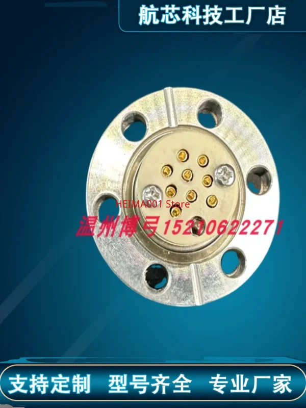 

Ultra High Vacuum C-type Connector Feed Through Electrode 9-pin Peek Plug with Low Gas Release Rate in Stock