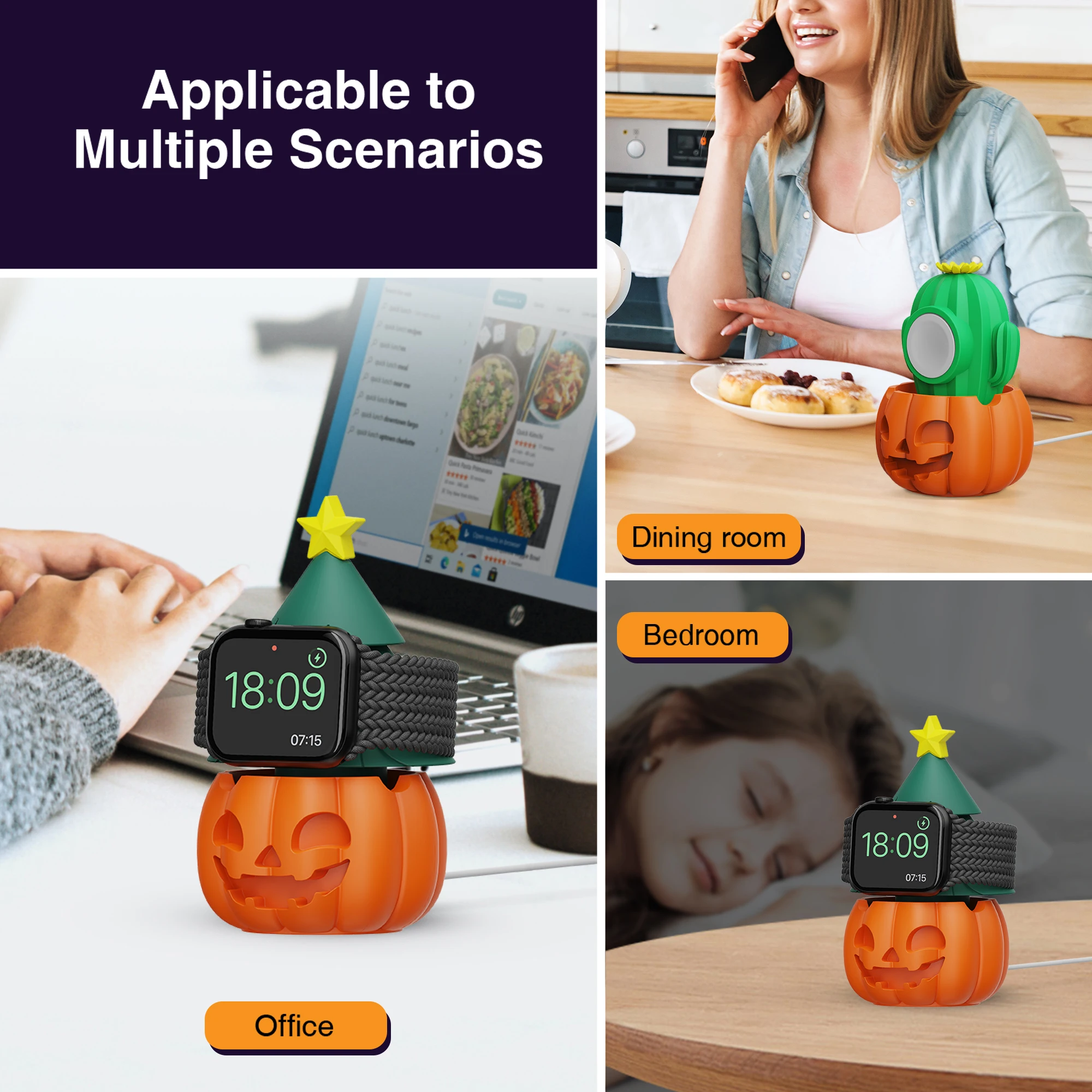 Supporto per caricabatterie in silicone per Apple Watch serie 9 8 7 6 5 4 3 2 SE Supporto per dock di ricarica per iWatch Apple Watch Ultra 2/1 Staffa