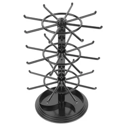 Earring Display Stand Rotating 3-Layer Jewelry Display Rack Earring Bracelet Rack Jewelry Storage Rack Display Stand