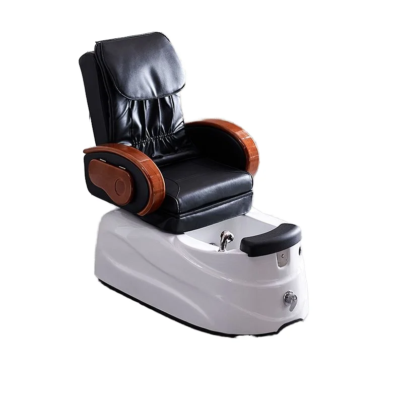 

Small Electric SPA Manicure Chair for Nail Salon Reclining Foot Bath Spa with Whirlpool Function for Nail Art Eyelash Soaking