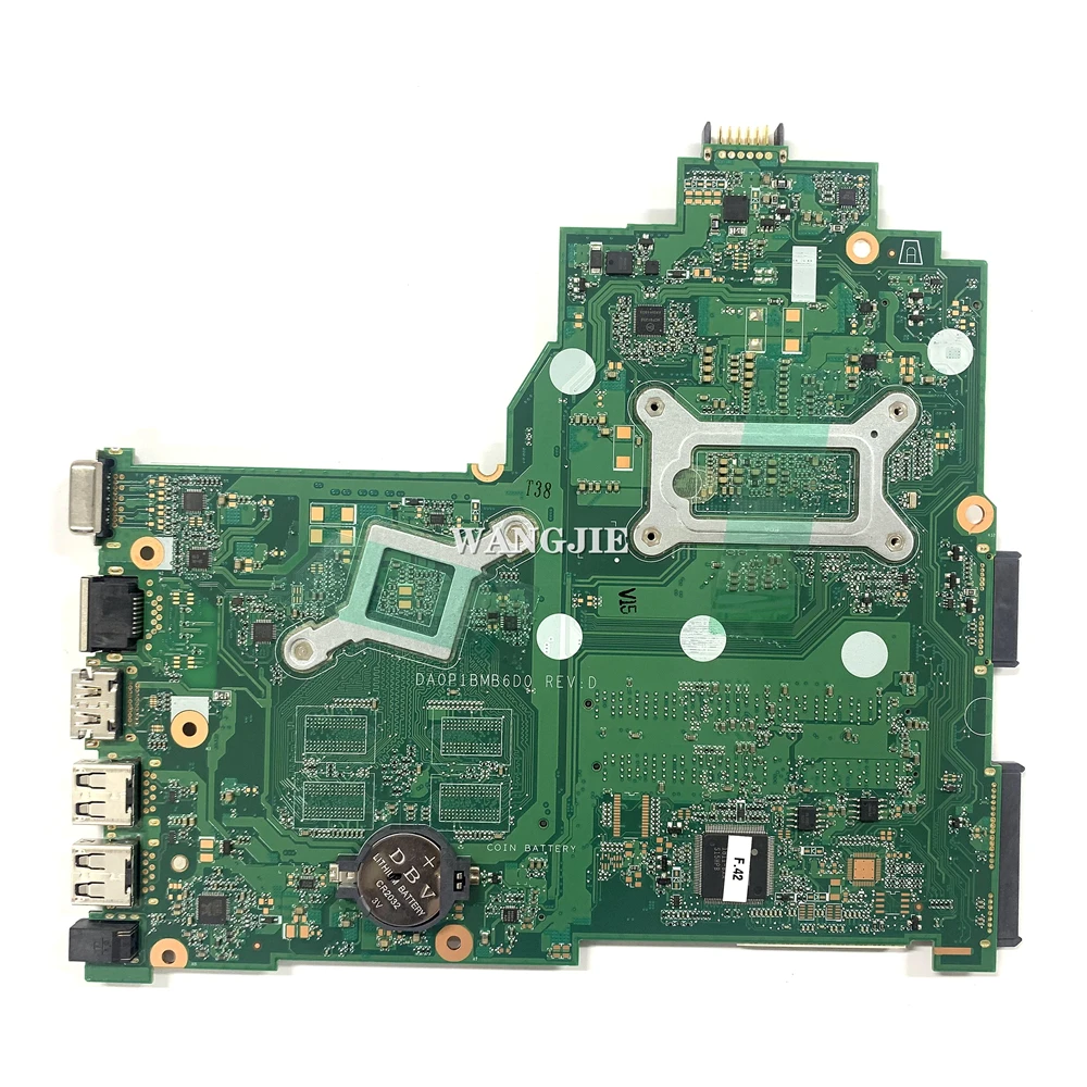 DA0P1BMB6D0 ل HP 240 G6 14-BS اللوحة الأم للكمبيوتر المحمول SR3LD i3-7020U وحدة المعالجة المركزية 100% العمل