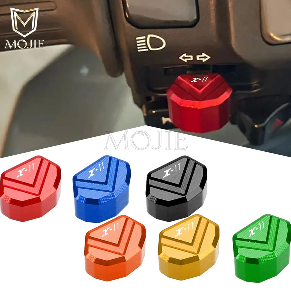 For Honda X-11 X11 XL600 XL1000 XL 1000 V VARADERO FURY VTX1300CX 1999-2024 Motorcycle Switch Button Turn Signal Switch Key Caps