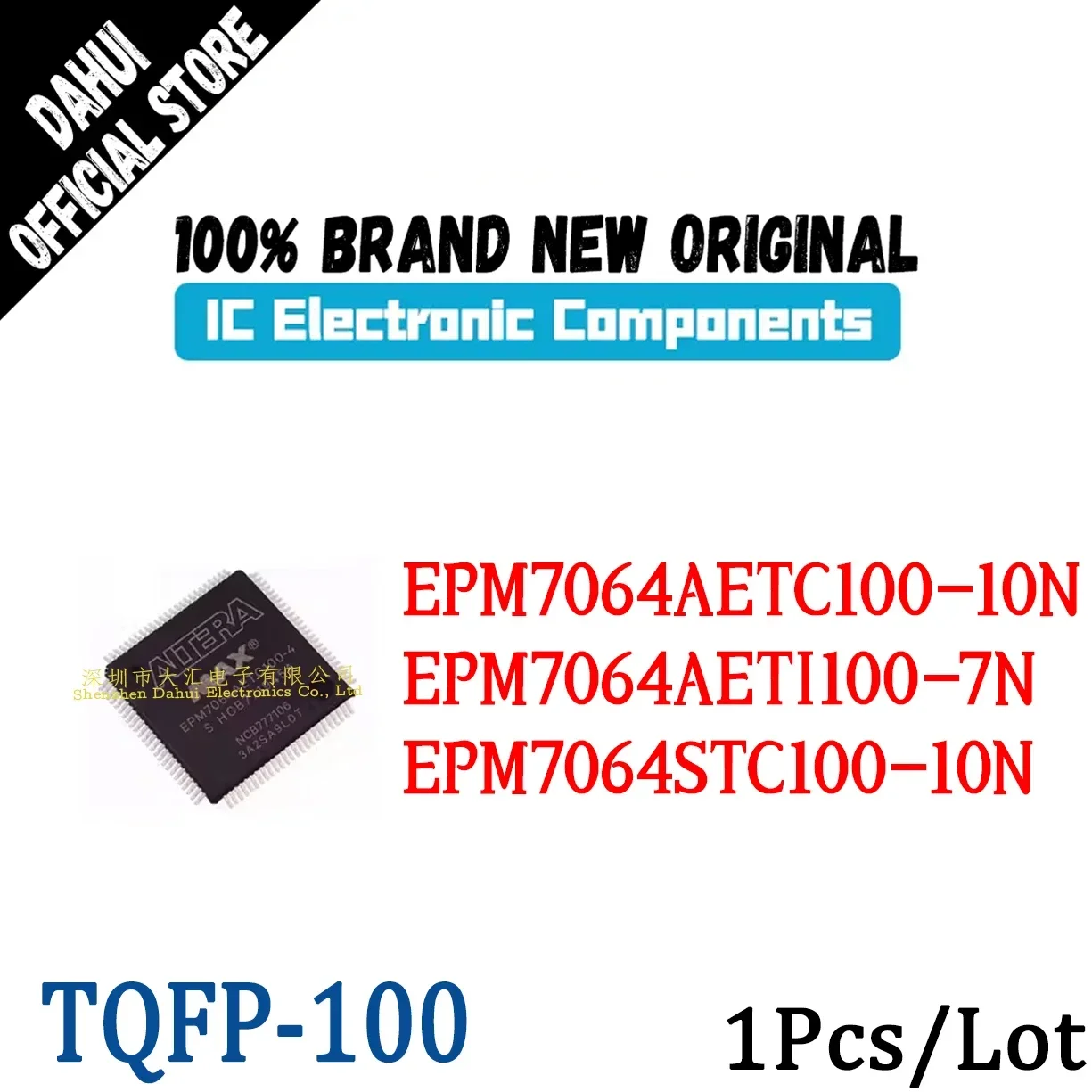 

EPM7064AETC100-10N EPM7064AETI100-7N EPM7064STC100-10N TQFP-100 Programmable gate array IC chip Brand New Original In Stock