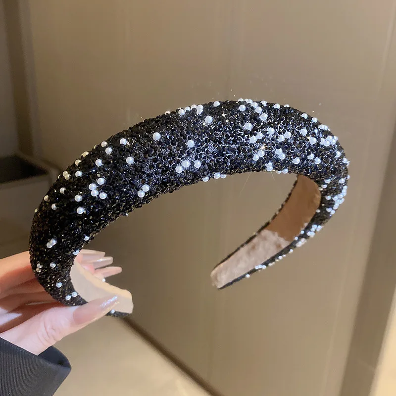 Pearl-Encrusted Fashionable Luxury High-End Hair Accessories For Women