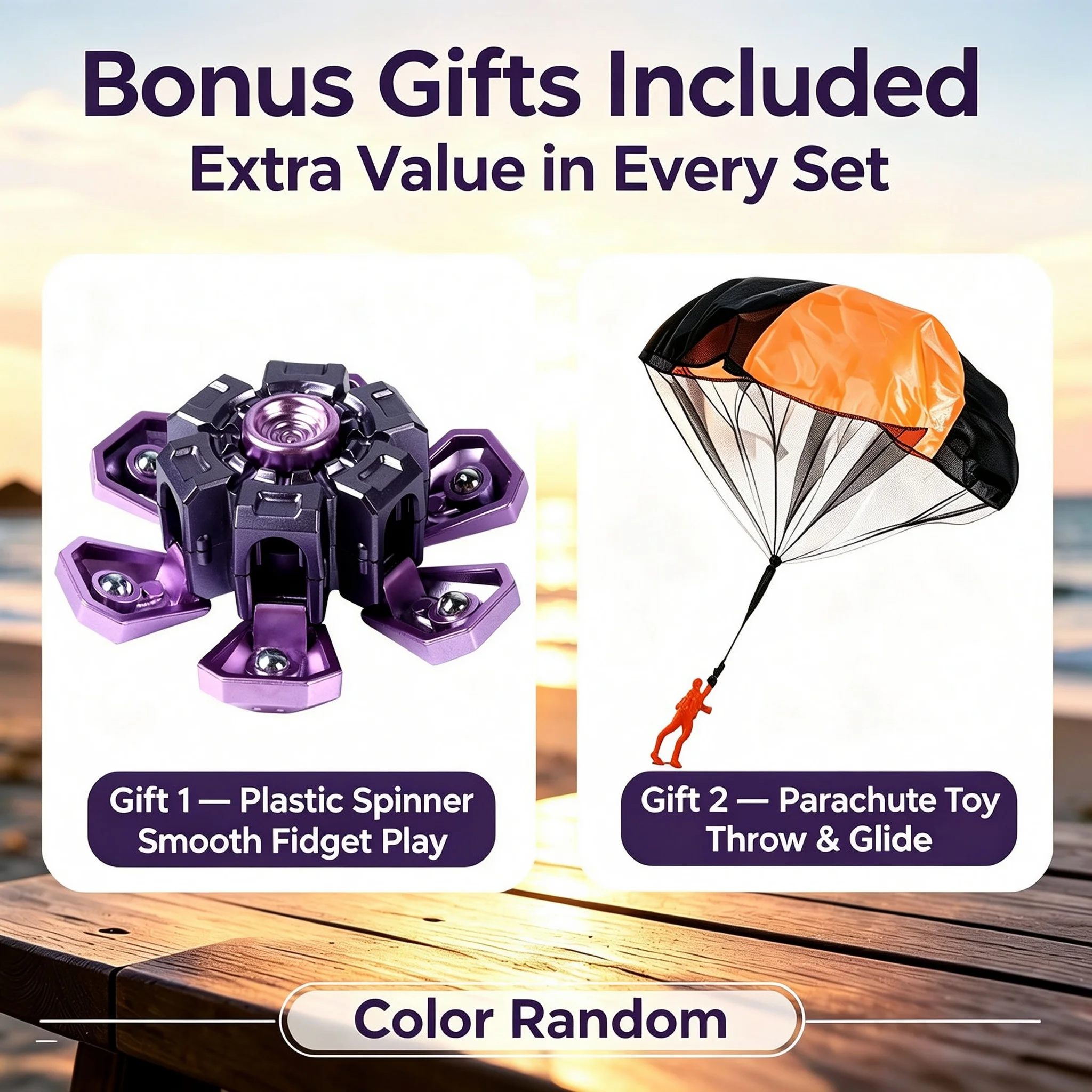 3-in-1 Magic Flying Ball Automatic 360 Spinning LED Dazzling Lights Floating UFO Fan Game Sports Outdoor Toy Gift Adult Teen Fun