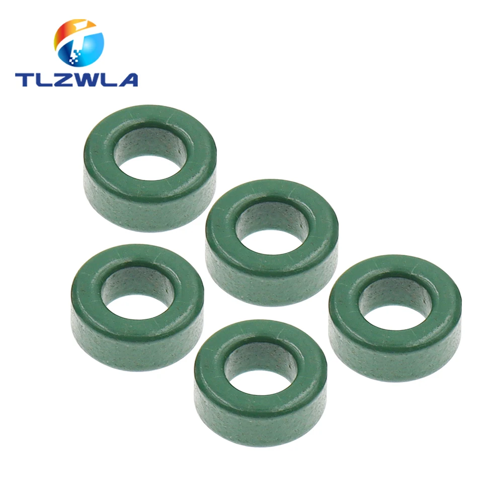 10PCS Green Magnetic Ring Ferrite Magnetic Ring 13*7*5 Anti-interference Core Filter Inductance Transformer Magnetic Ring