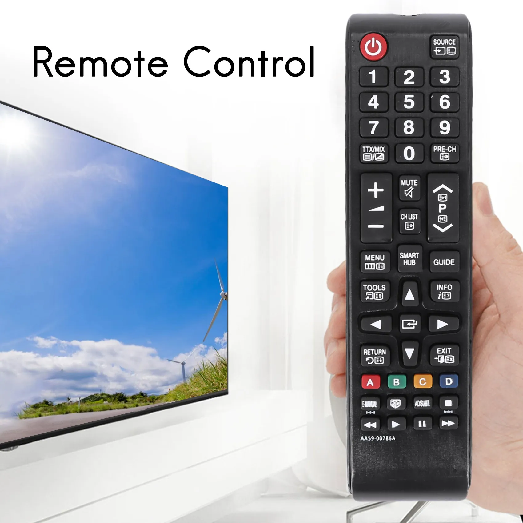 Remplacement AA59-00786A uto 590078snapRemote Control pour Samsung LED TV