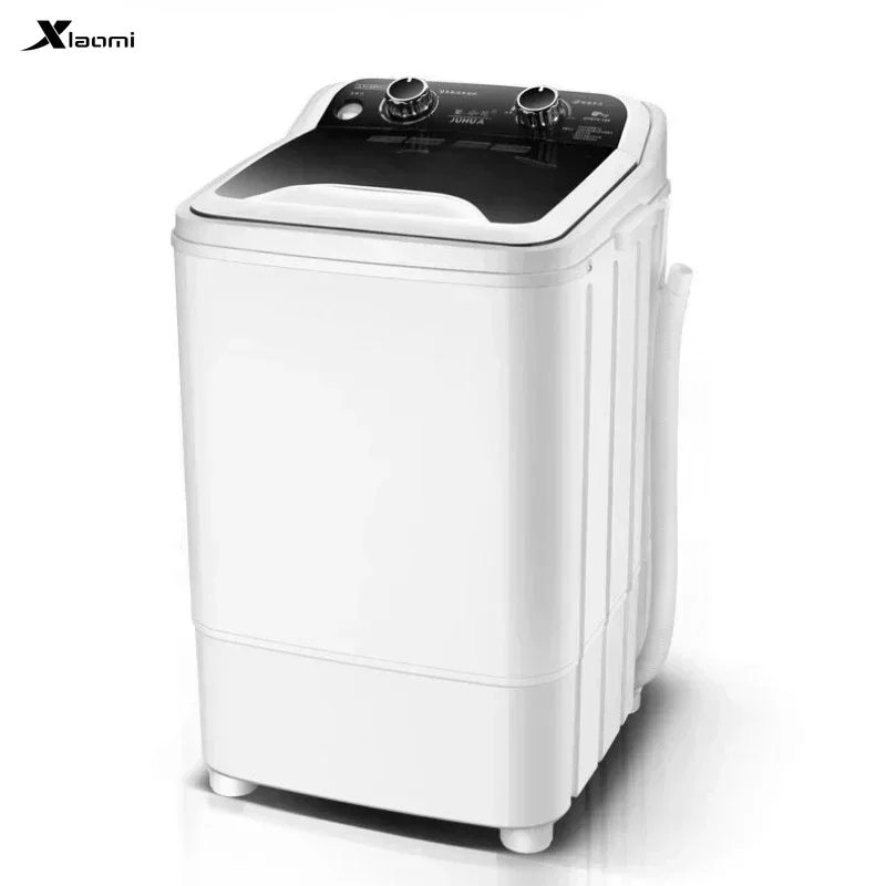 mini Washing machine single drum single barrel household large capacity semi-automatic dormitory washing machine new model