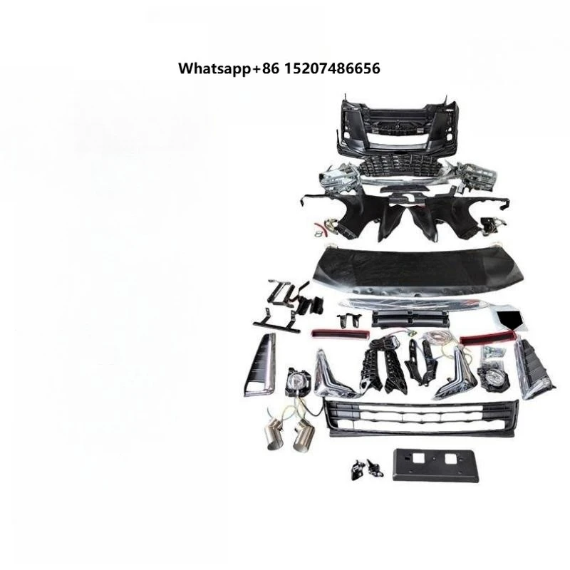 Body Kit  Upgrade Car Bumper Engine Hood Bonnet Headlights