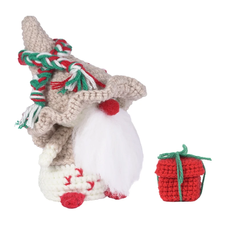 Kit de Crochet de Noël avec Fil Ogo Grossier, Peluche Beurre Facile à Faire Soi-Même