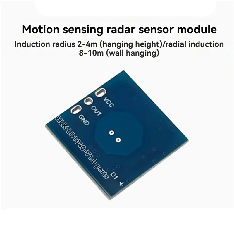 A23F-LD1040 10G Radarsensormodule Micro-Motion Intelligente perceptiesensor met laag vermogen