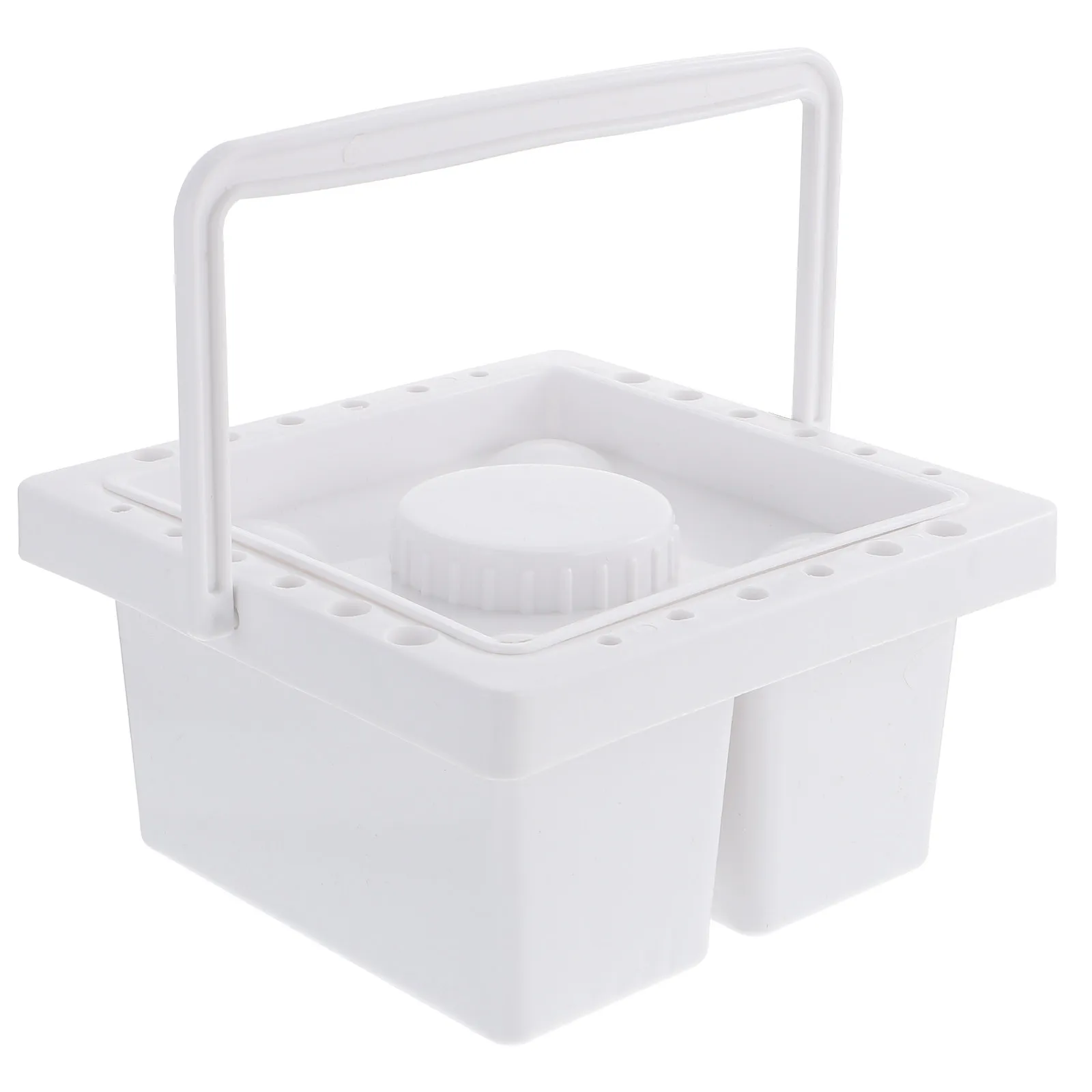 

Удобный портативный очиститель для кистей, пластиковый контейнер для смешивания красок, экономящий место, многофункциональный, для художественных принадлежностей