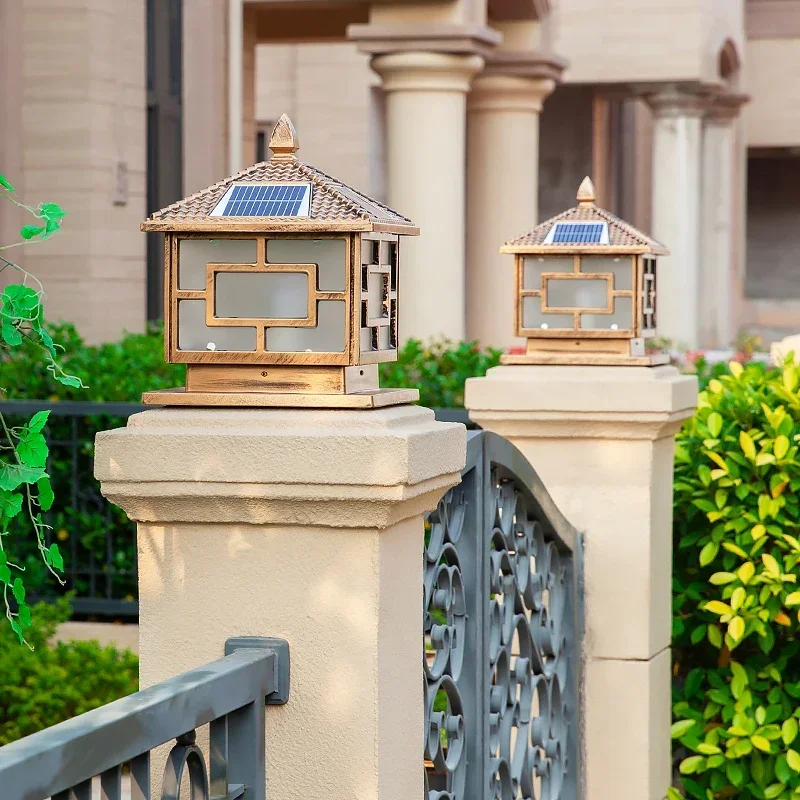 

Solar outdoor light wall villa outdoor door post light