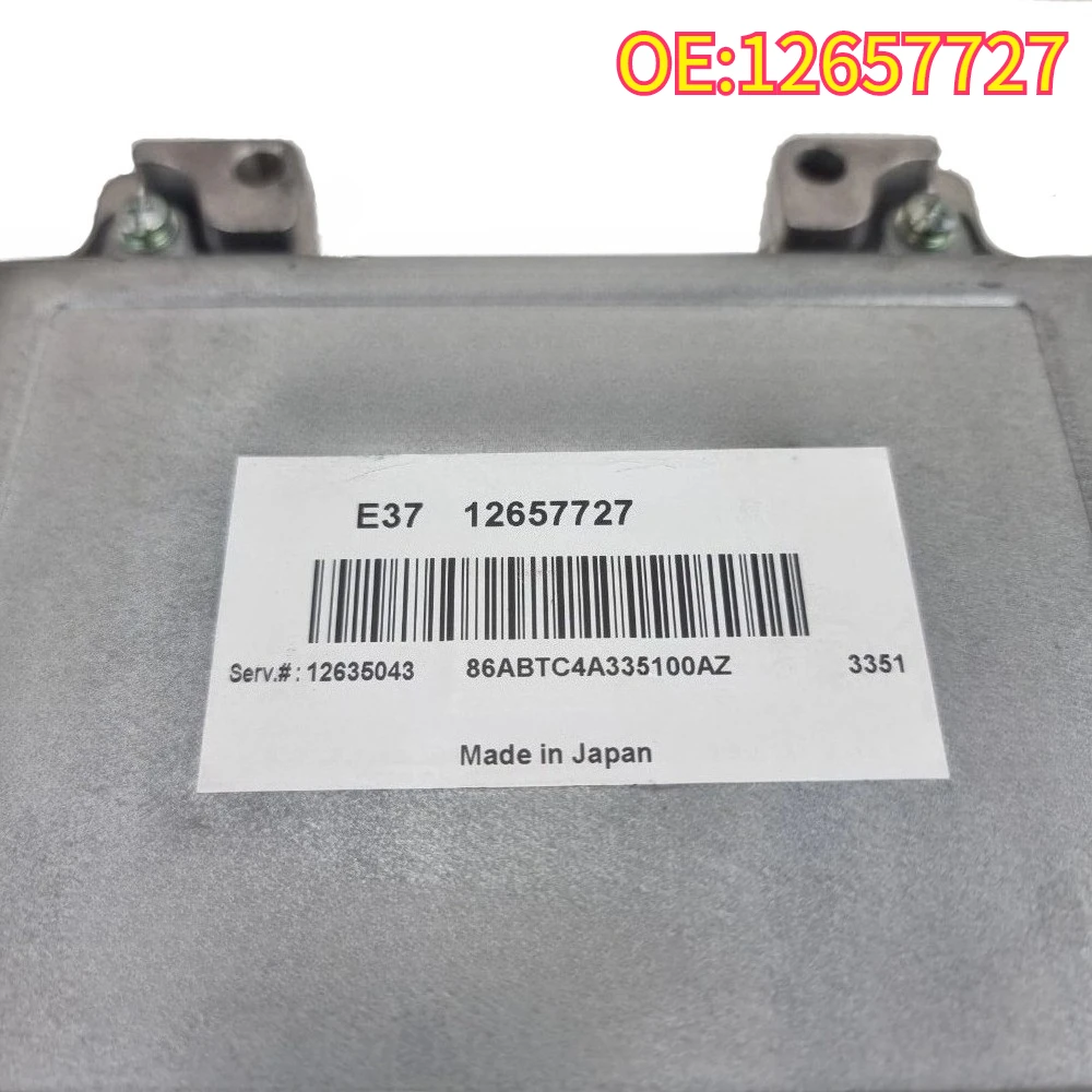 

For 12657727 12635043 E37 Nieuwe ECU Originele Automotor Computer Board Elektronische Regeleenheid Geschikt voor Chevrolet
