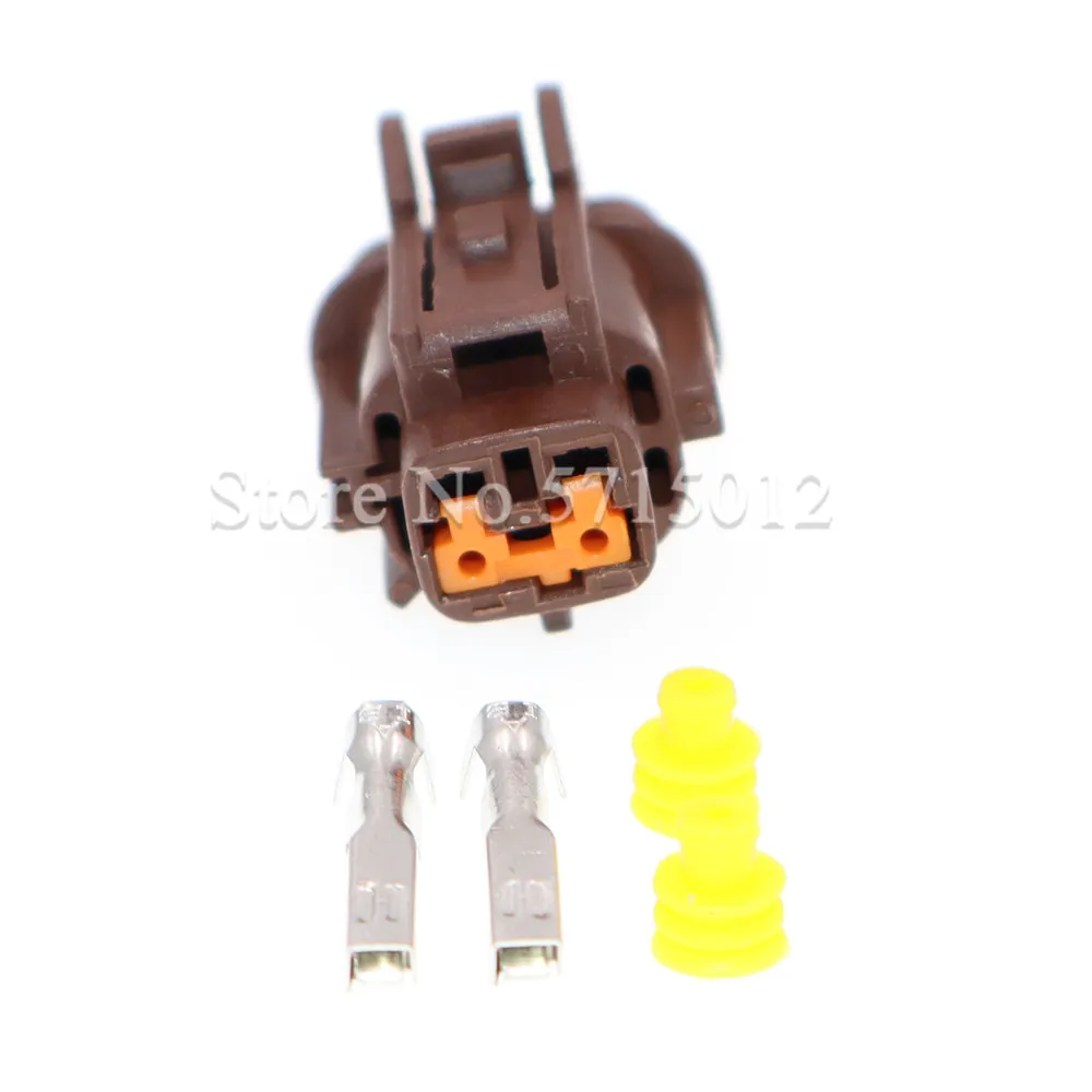2 Hole TS Sealed Series Plug Auto Lamp Light Socket Waterproof Car Electric Connector 6185-0866 6188-0553