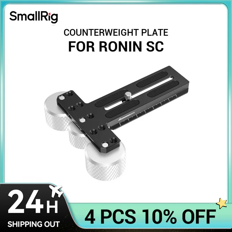 SmallRig DSLR Camera Gimbal Ronin SC Plate Counterweight Mounting Plate for DJI Ronin-SC Stabilizer fr Video Balance Adjust 2420