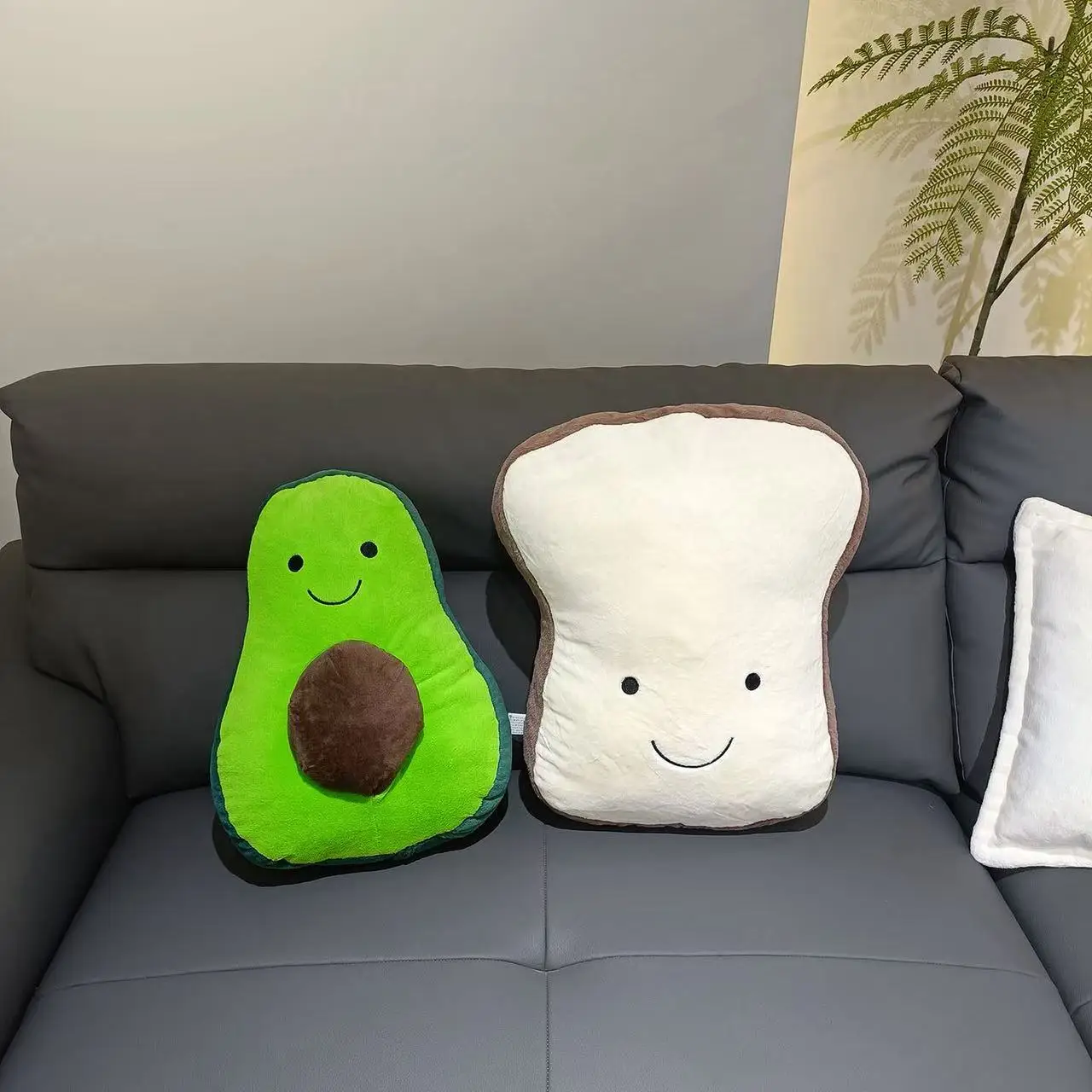 

The latest avocado toast pillow filled with plush toys, figurines, cartoons, anime, cute gifts, and fun doll home pillows