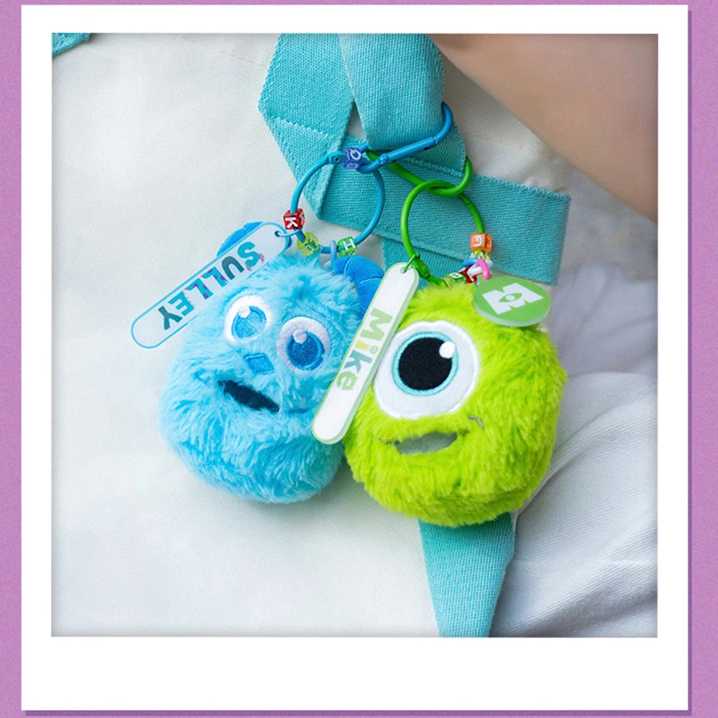 

Monster University Blind Box Trendy Play Plush Funny Pinch Joy Decompression Backpack Couple Cartoon Pendant Toy Keychain Gift
