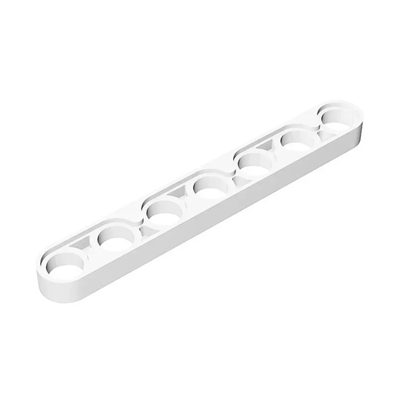 MOC 60PCS 32065 Liftarm Building Blocks Kit High-Tech Thin 1x7 Axle Holes Brick Particle Educational Idea Toys Children Gifts