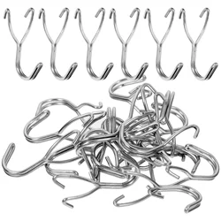 40 Pcs Peg Board Hook Pegboard Hooks Metal Accessories Stainless Steel Pegs Shelf
