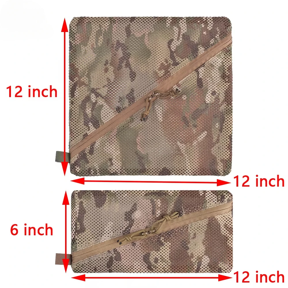 

Тактическая сетка для хранения, сумка на молнии, портативная уличная сетчатая сумка EDC, утилита, адгентский карман, аксессуары для охоты и кемпинга