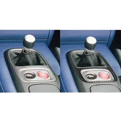 1PCS For Honda S2000 2000-2003 Carbon Fiber Manual Gear Shift Panel Frame Cover   Trim Carbon Fiber Material And Epoxy Coating