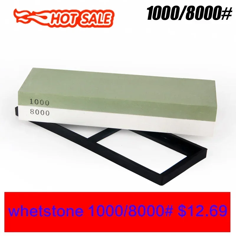 

Камень для заточки ножей 1000/8000 # Двусторонняя точилка для точильного камня Точильный камень Точильный камень для кухонного шлифовального инструмента