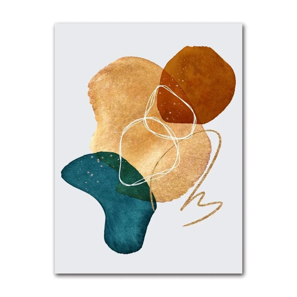 

1 Box of 500/1000/1200/2000PCS Puzzles for Adults Nordic Abstract Morandi Orange Jigsaw Puzzles Home Decoration Gift Unframed