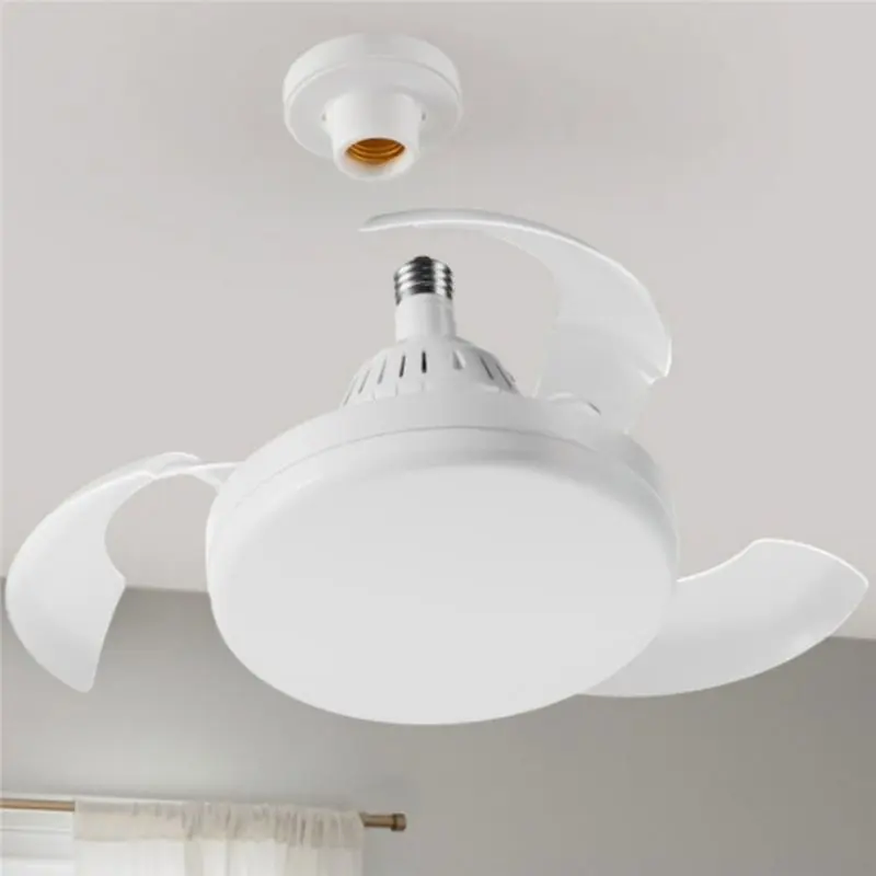 2026 New For Bedroom Living Room Dining Room Retractable Ceiling Fan With Lights Dimmable Blades Remote Control