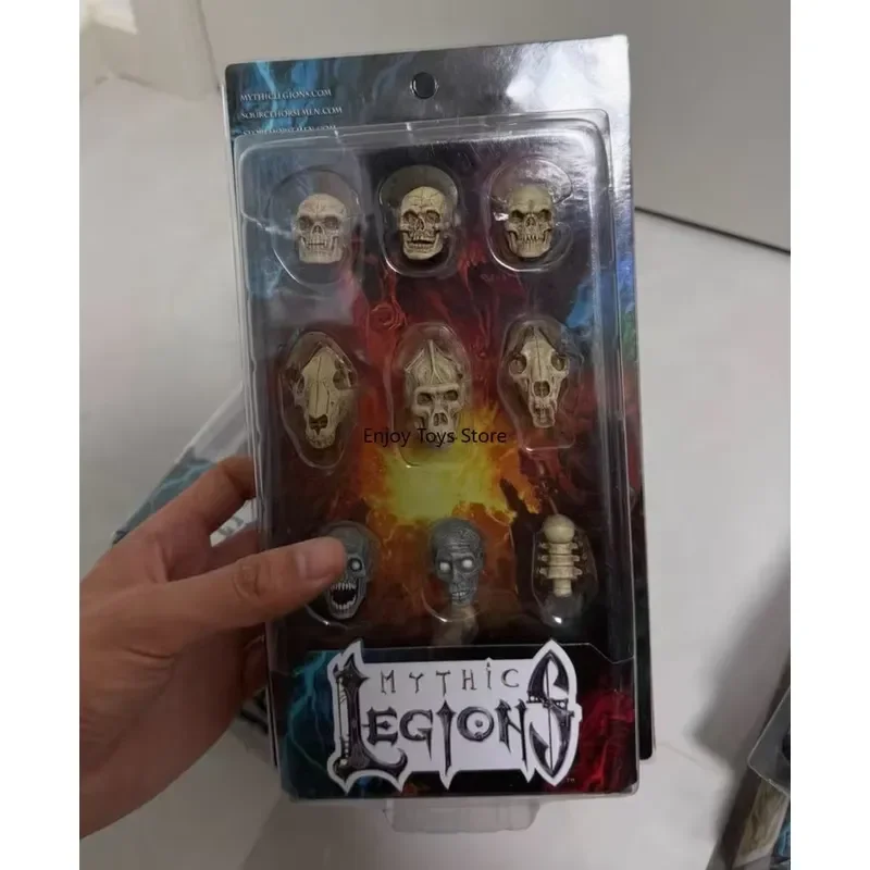 In Stock Four Horsemen Mythic Legions All-Stars 6 Head Sculpt Pack Model Toy