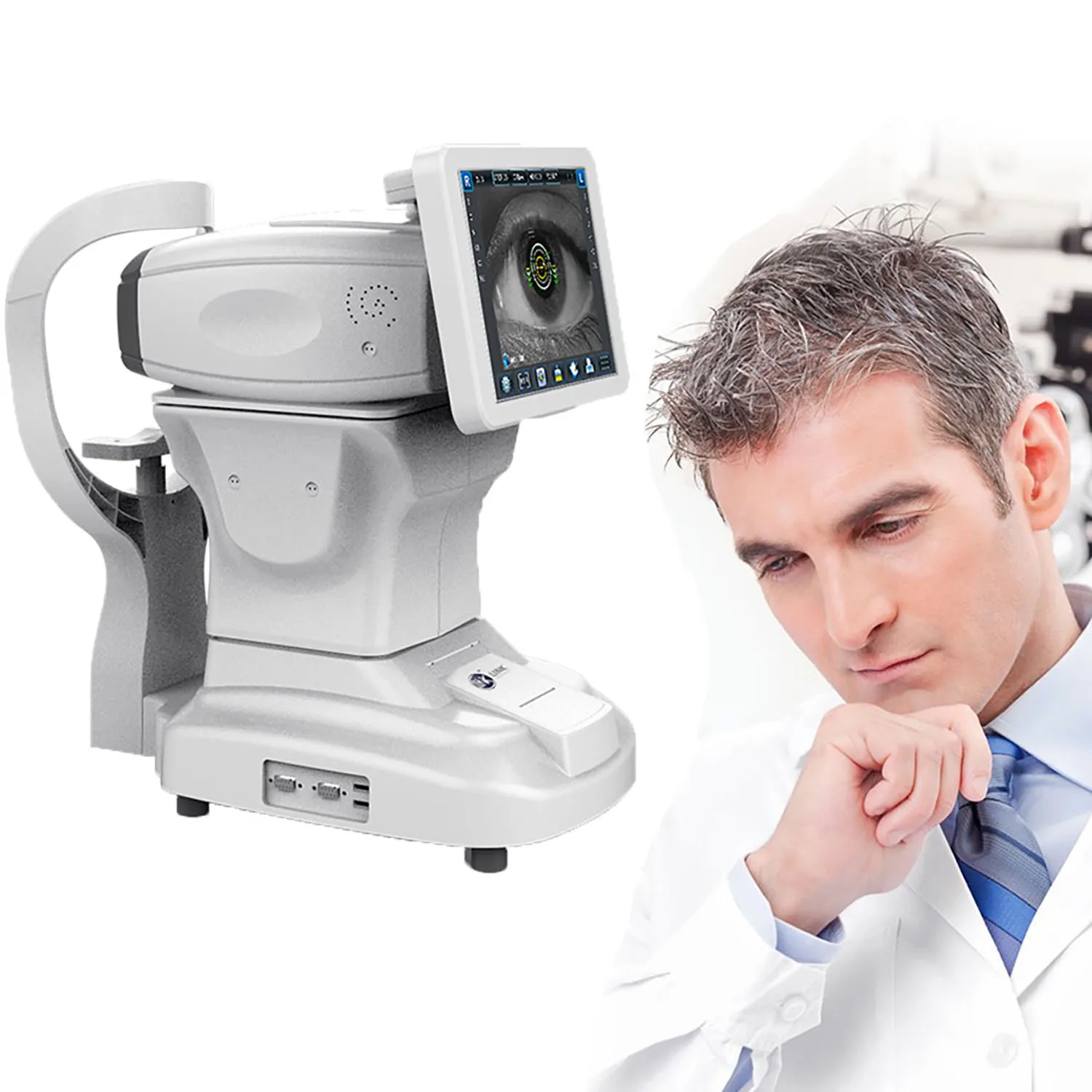 Hot Sale Fully Automatic Refractor Autorefractor Refractometer Keratometry Ophthalmic Optical Instrument ARK-980