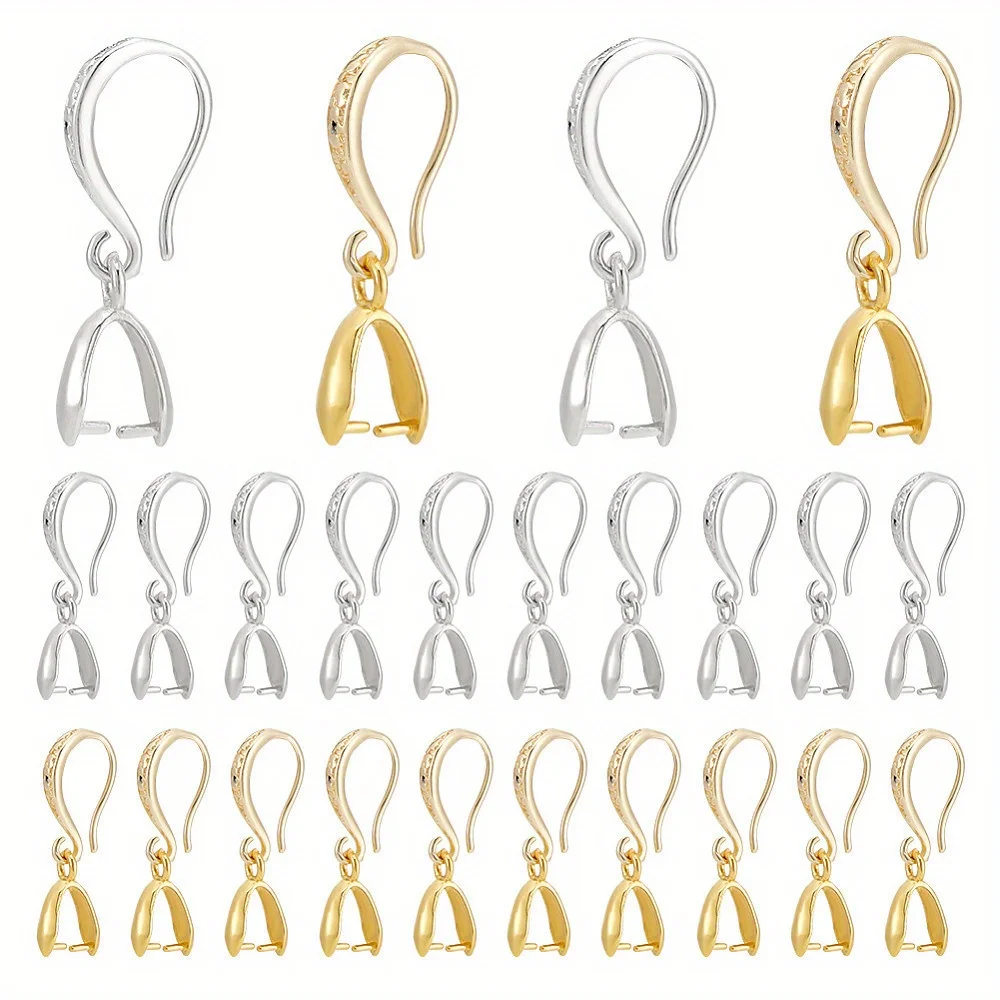 New Matte Finish Earring Hooks DIY Jewelry Making Clasps Antique Base Craft Findings