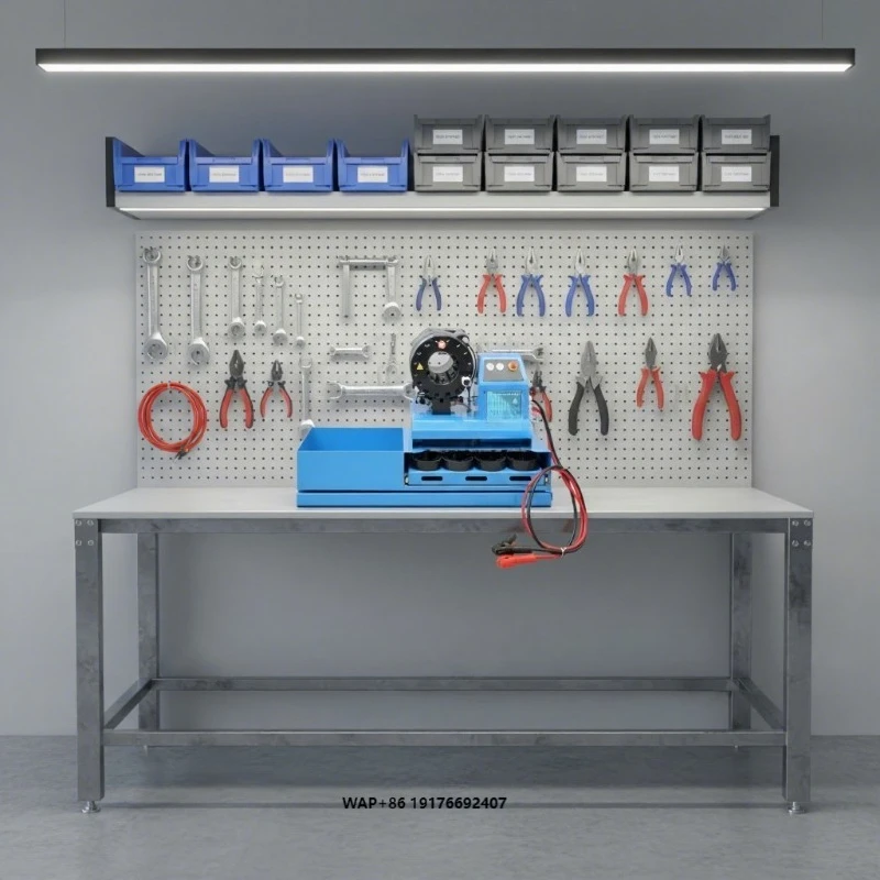 RUIBAO High Quality Portable P32DC-24V Automatic Crimper 13 Sets Dies Competitive Price 6-87mm Coverage Fully Rubber Making PLC
